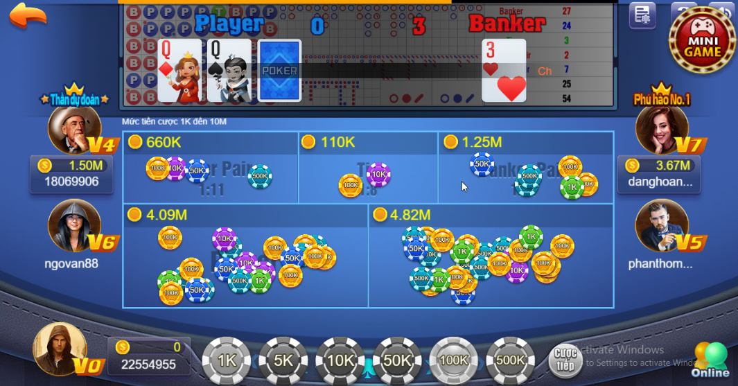 Hướng dẫn cách chơi Baccarat Thông Tấn tại Game Bài 68 cho người mới.